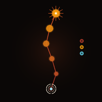 Anabios's silicon badge — the survival state ladder with the (()) pocket and witness